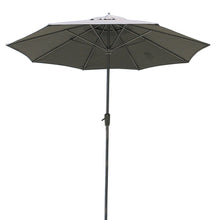 Load image into Gallery viewer, Market Style Outdoor Umbrella 9 Foot, Bronze Aluminum with Tilt

