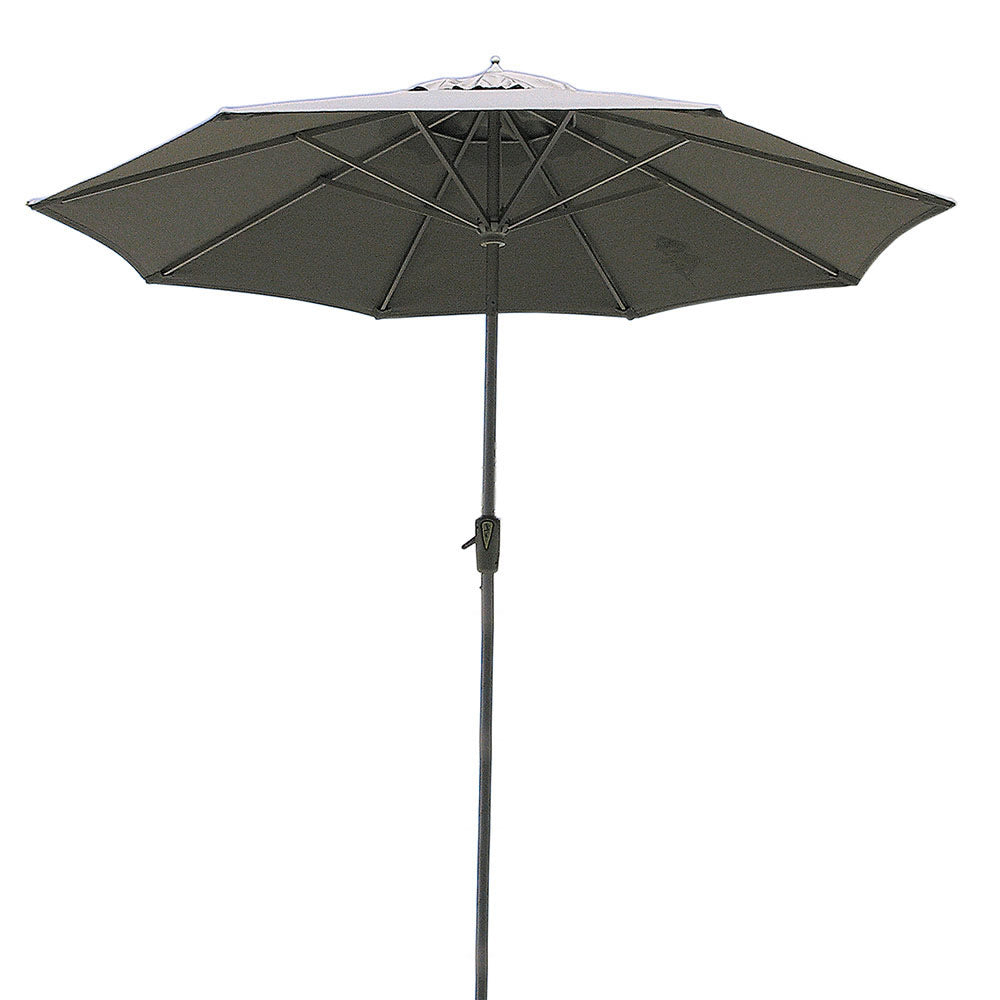 Market Style Outdoor Umbrella 9 Foot, Bronze Aluminum with Tilt